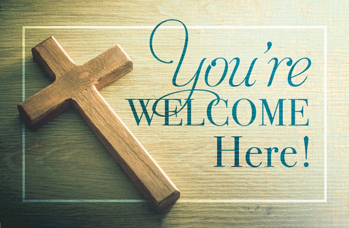 Postcard-You're Welcome Here! (Psalm 95:6) (Pack Of 25) | SHOPtheWORD