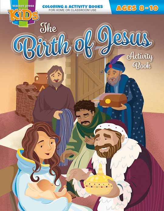 The Birth Of Jesus Coloring Activity Book (Ages 8-10) | SHOPtheWORD