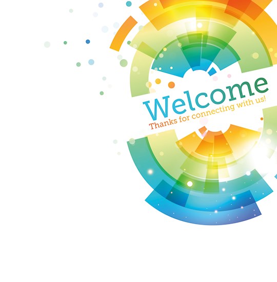 Welcome Folder-Thanks For Connecting With Us! (Numbers 6:24, NIV) (Pack Of 12) | SHOPtheWORD