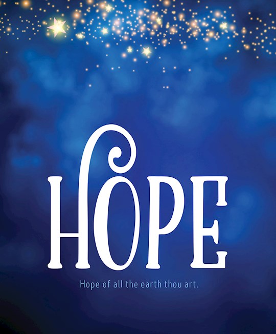 Bulletin-Advent Week 1: Hope/UMC Hymnal (Pack Of 50)-Legal Size | SHOPtheWORD