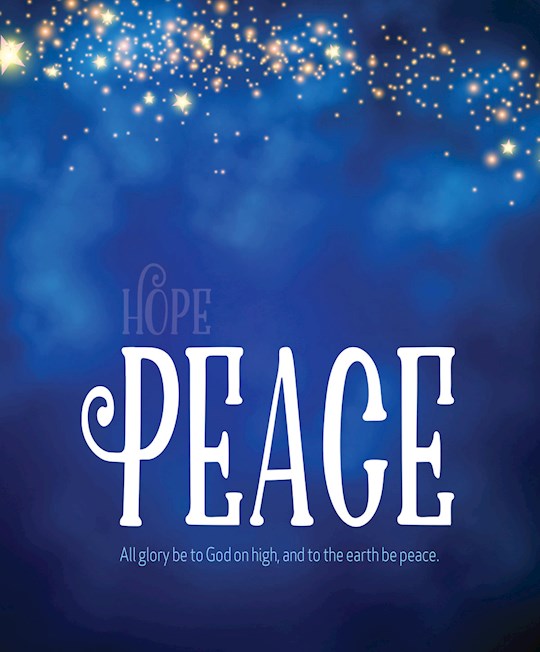 Bulletin-Advent Week 2: Peace/UMC Hymnal (Pack Of 50)-Legal Size | SHOPtheWORD