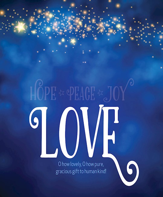 Bulletin-Advent Week 4: Love/UMC Hymnal (Pack Of 50)-Legal Size | SHOPtheWORD