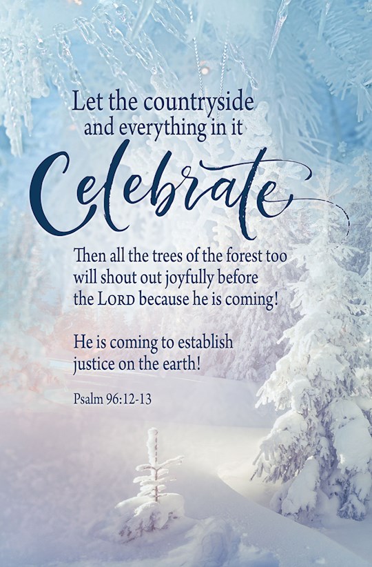 Bulletin-Let The Countryside And Everything In It Celebrate (Psalm 96:12-13) (Pack Of 50) | SHOPtheWORD