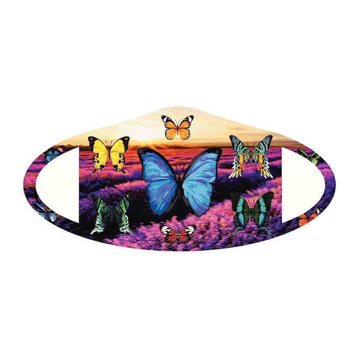 Face Mask-Butterfly (One Size/Snug Fit) | SHOPtheWORD