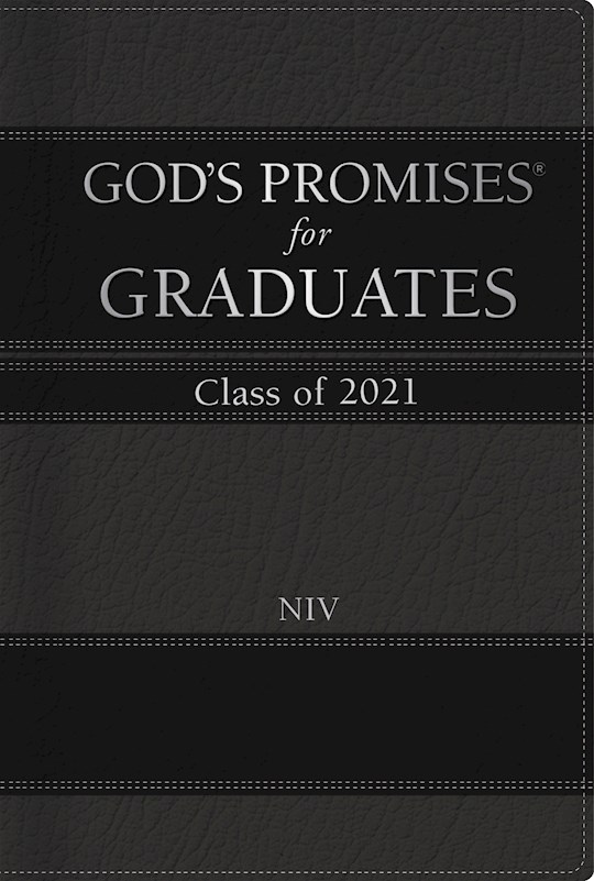 God's Promises For Graduates: Class Of 2021 (NIV)-Black (Mar 2021) | SHOPtheWORD