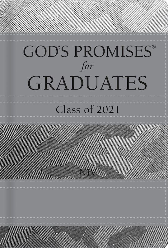God's Promises For Graduates: Class Of 2021 (NIV)-Silver (Mar 2021) | SHOPtheWORD