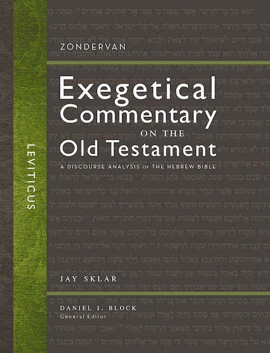 Leviticus (Zondervan Exegetical Commentary On The Old Testament) (Aug 2021) | SHOPtheWORD
