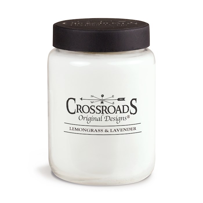 Candle-Jar-Lemongrass & Lavender (26 Oz) | SHOPtheWORD