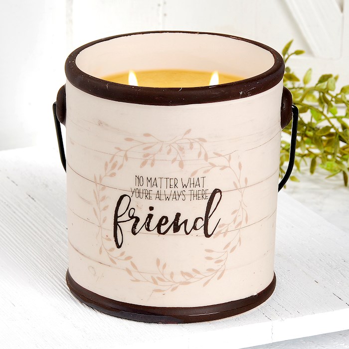 Crock Candle-Friend-No Matter What/Sweet Pear Crisp (4.25