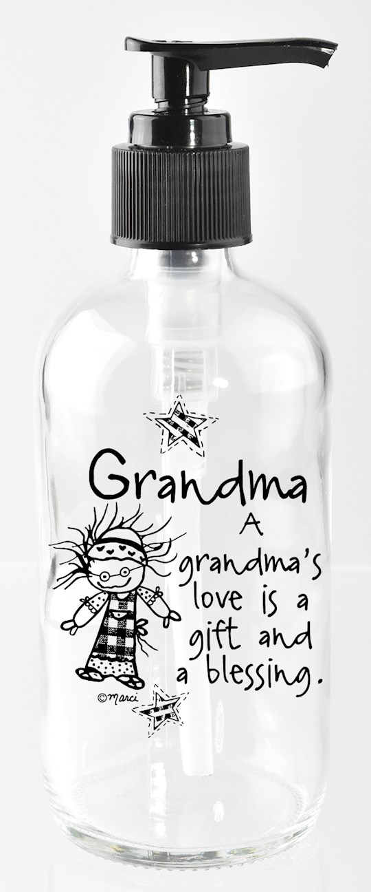 Soap Dispenser-Marci Art-Grandma... Gift & A Blessing (8 Oz) | SHOPtheWORD
