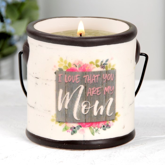 Crock Candle-Mom/Basil & Lime (3