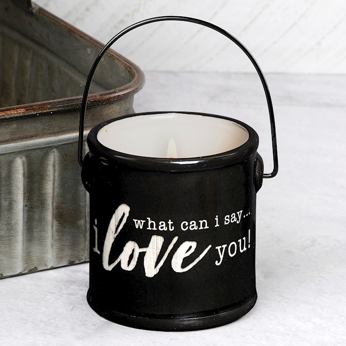 Crock Candle-What Can I Say/Buttered Maple Syrup (3
