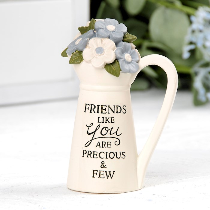 Pitcher w/Flowers-Friends Like You (2.50