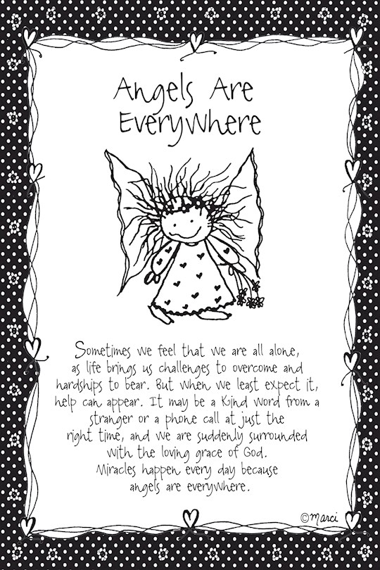 Plaque-Marci Art-Angels Are Everywhere (6