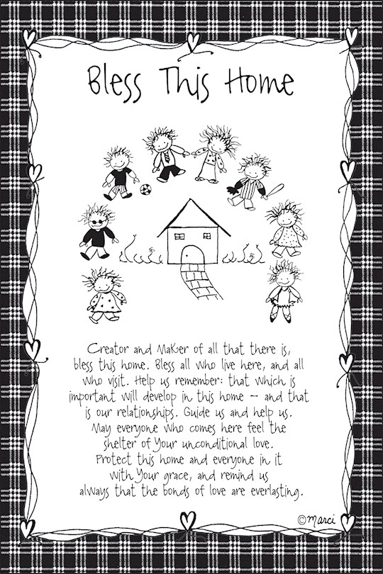 Plaque-Marci Art-Bless This Home (6
