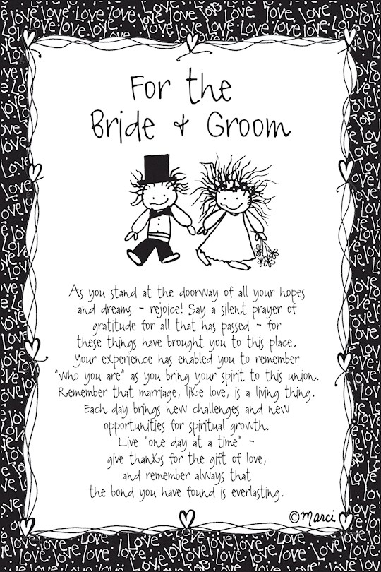 Plaque-Marci Art-For The Bride & Groom (6