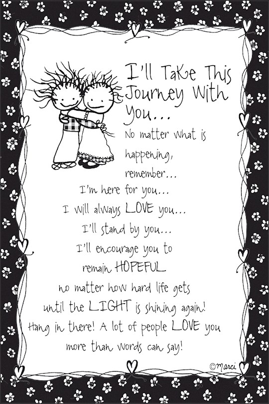 Plaque-Marci Art-I'll Take This Journey With You (6