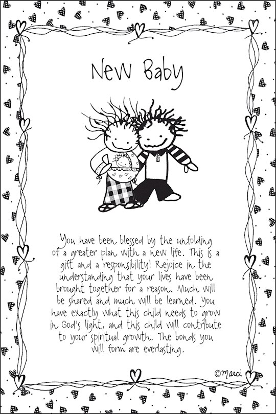 Plaque-Marci Art-New Baby (6