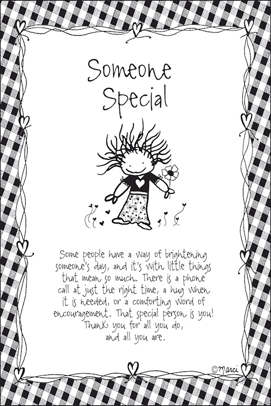 Plaque-Marci Art-Someone Special (6