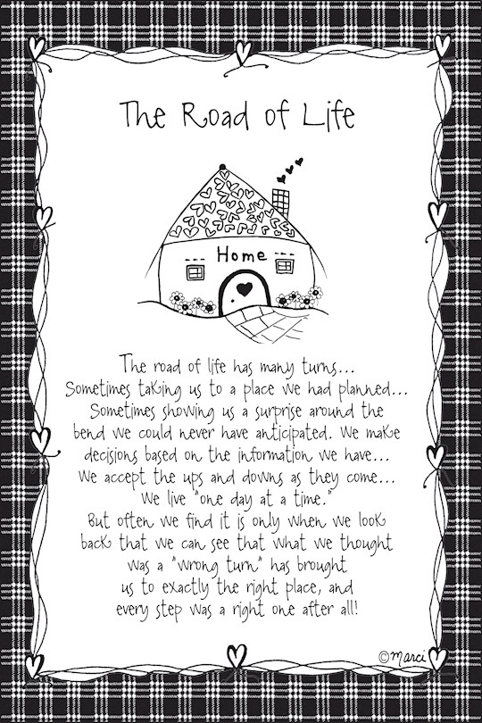 Plaque-Marci Art-The Road To Life (6