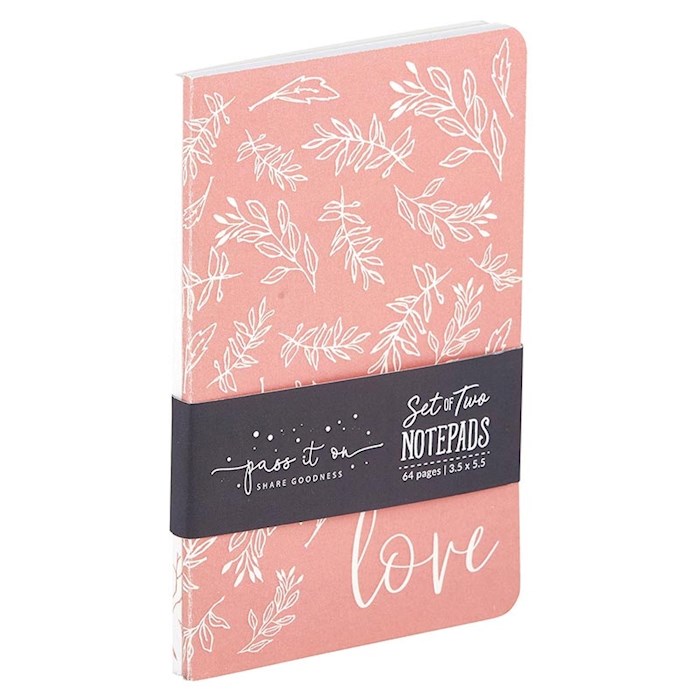 Notebook Set-Do All Things With Love (Set Of 2) | SHOPtheWORD