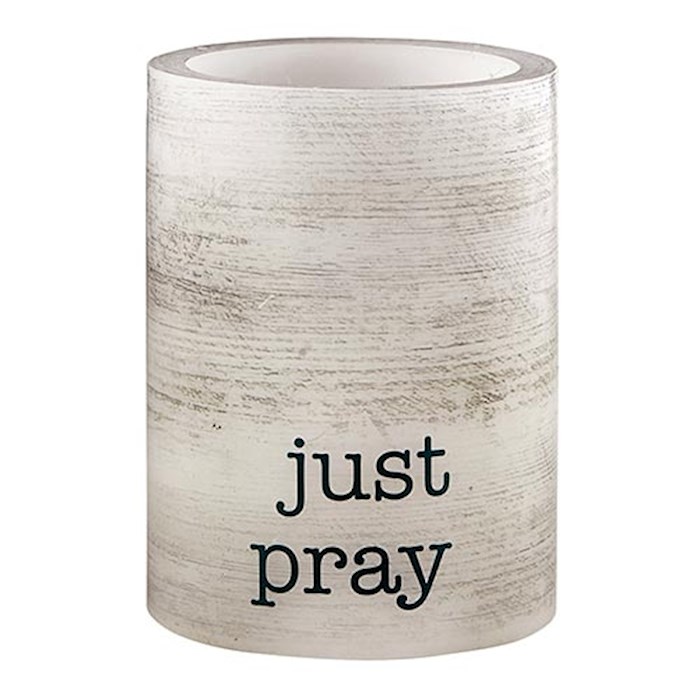 LED Candle-Just Pray (4