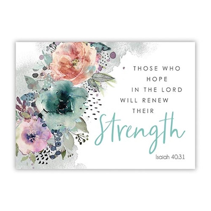 Postcard-Strength (6 x 4.25) (Pack Of 6) | SHOPtheWORD