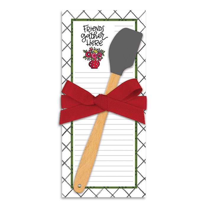 Kitchen Companion-Mini Spatula w/Magnetic Pad-Friends Gather Here | SHOPtheWORD