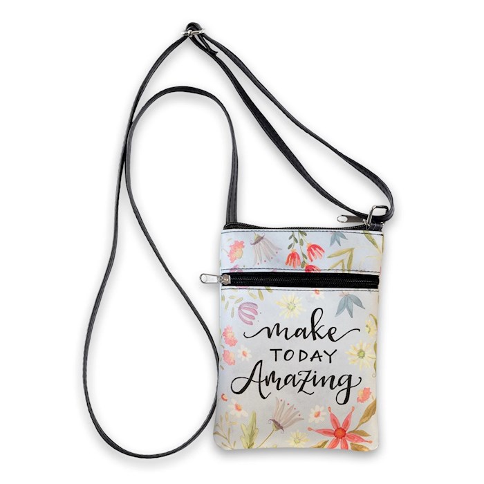 Crossbody Bag-Simple Inspirations-Make Today Amazing (6 X 8) | SHOPtheWORD