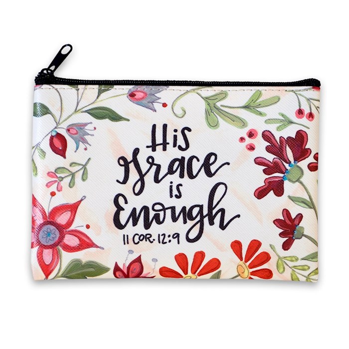 Coin Purse-Simple Inspirations-His Grace Is Enough (6 x 4.25) | SHOPtheWORD