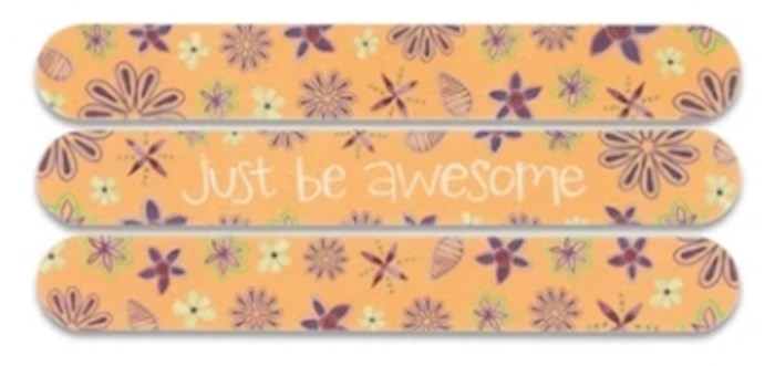 Emery Boards-Simple Inspirations-Just Be Awesome (Set Of 3) | SHOPtheWORD