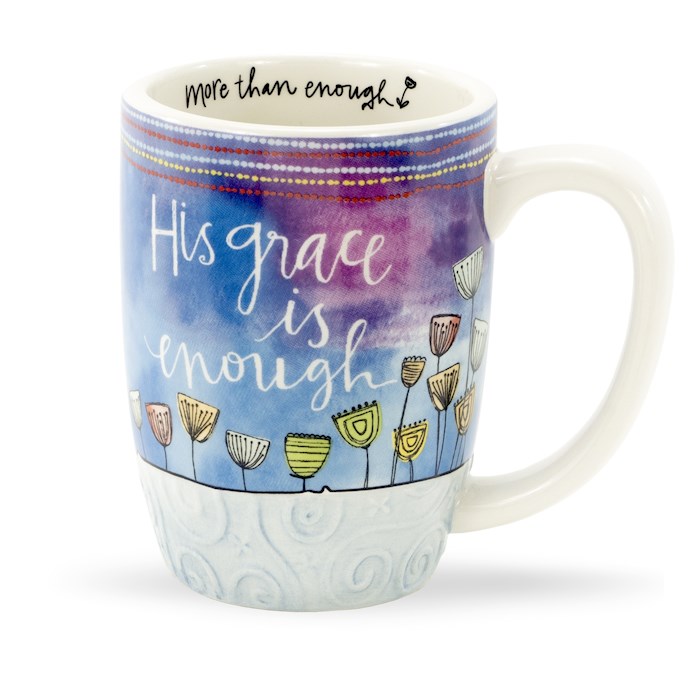 Mug-His Grace Is Enough (16 Oz) | SHOPtheWORD