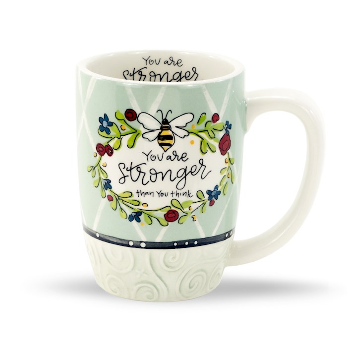 Mug-You Are Stronger Than You Think (16 Oz) | SHOPtheWORD