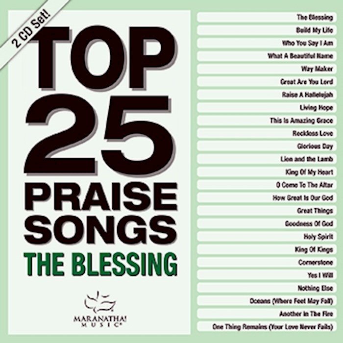 Audio CD-Top 25 Praise Songs: The Blessing (2 CD) | SHOPtheWORD