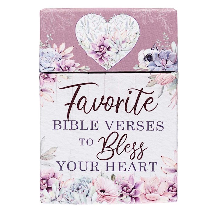 Box Of Blessings-Favorite Bible Verses To Bless The Heart | SHOPtheWORD