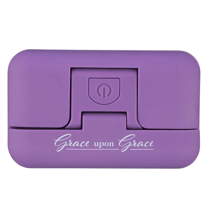 Booklight-Hydraulic-Grace Upon Grace-Purple | SHOPtheWORD