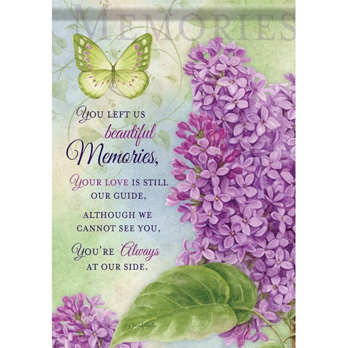 Flag-Garden-Durasoft-Beautiful Memories (12.5
