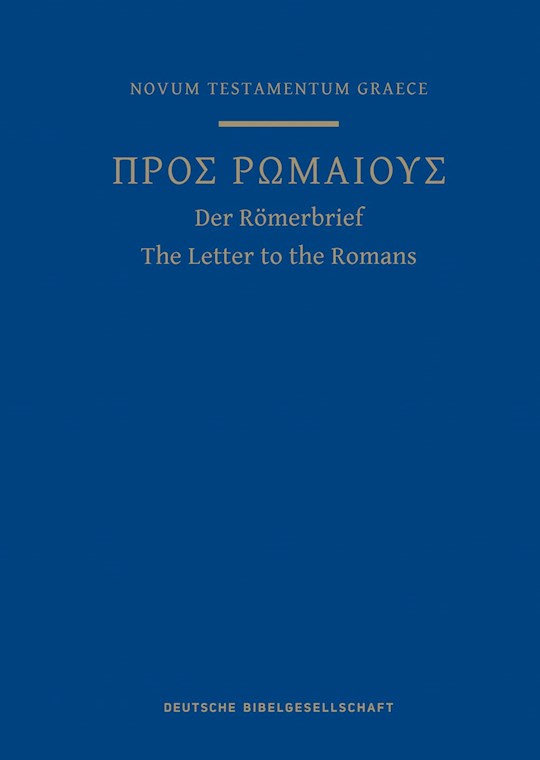 A Greek Scripture Journal For The Letter To The Romans | SHOPtheWORD