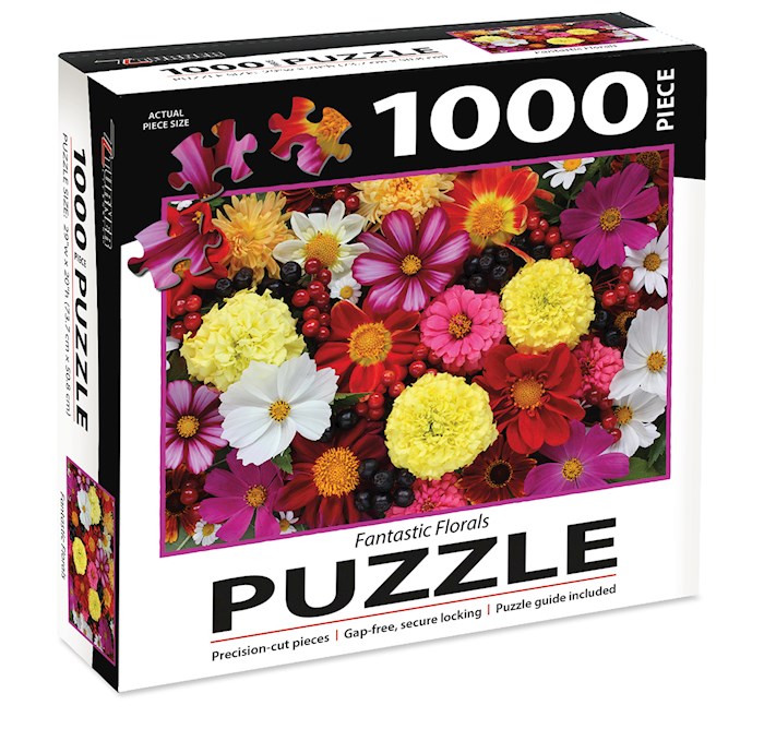 Jigsaw Puzzle-Fantastic Florals (1000 Pieces) | SHOPtheWORD