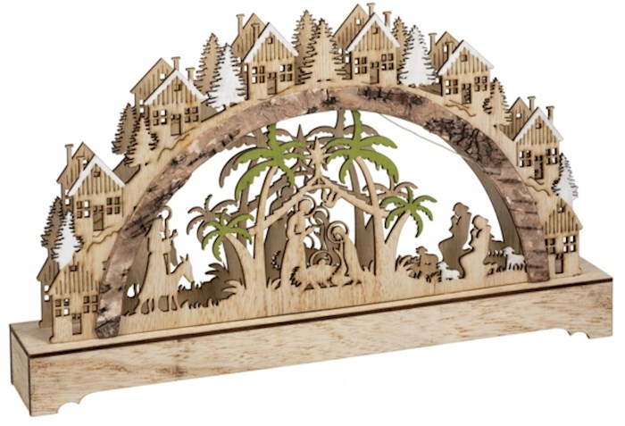 Light Up Arch Nativity Scene | SHOPtheWORD