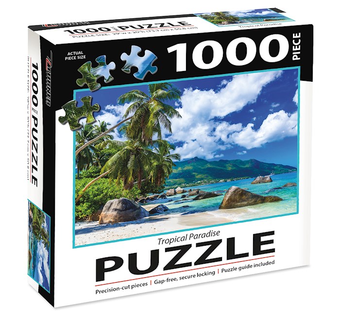 Jigsaw Puzzle-Tropical Paradise (1000 Pieces) | SHOPtheWORD