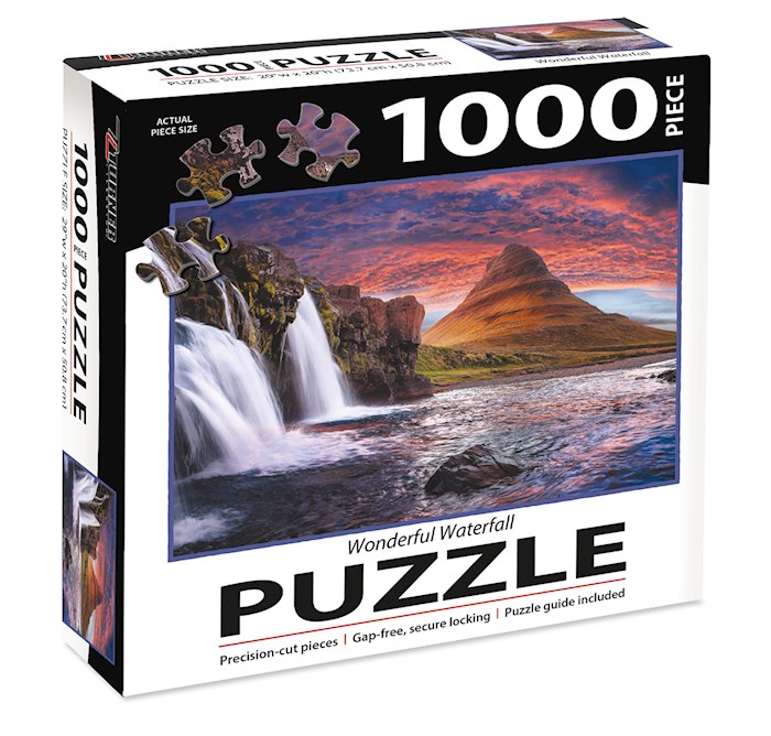 Jigsaw Puzzle-Wonderful Waterfall (1000 Pieces) | SHOPtheWORD