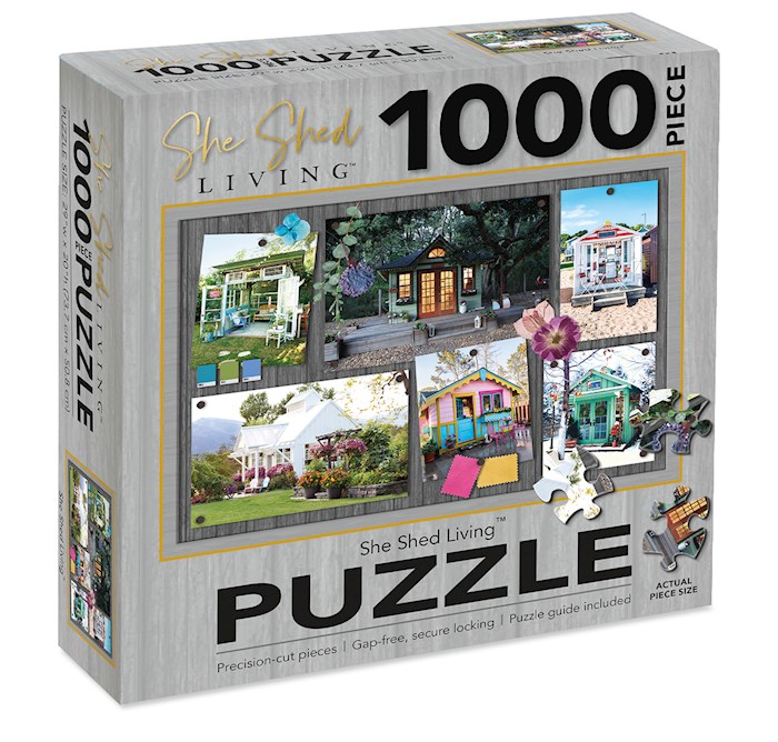 Jigsaw Puzzle-She Shed Living (1000 Pieces) | SHOPtheWORD