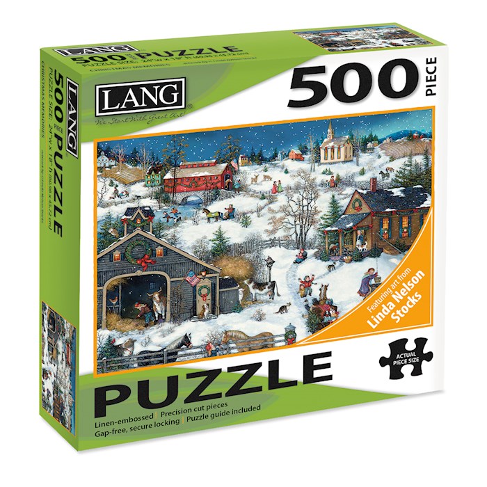 Jigsaw Puzzle-Christmas Memories (500 Pieces) | SHOPtheWORD