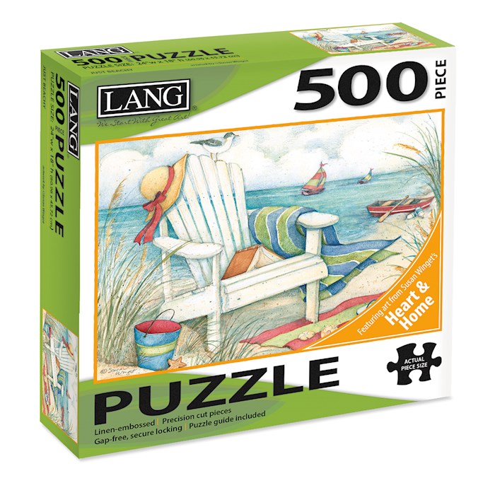Jigsaw Puzzle-Just Beachy (500 Pieces) | SHOPtheWORD