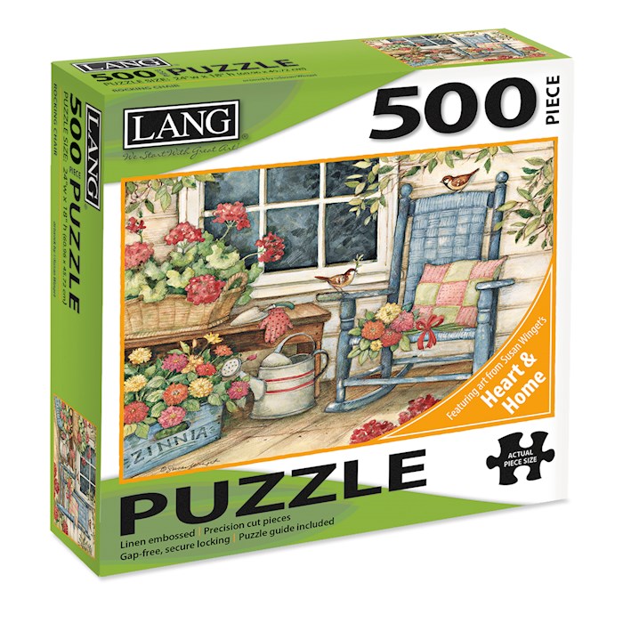 Jigsaw Puzzle-Rocking Chair (500 Pieces) | SHOPtheWORD