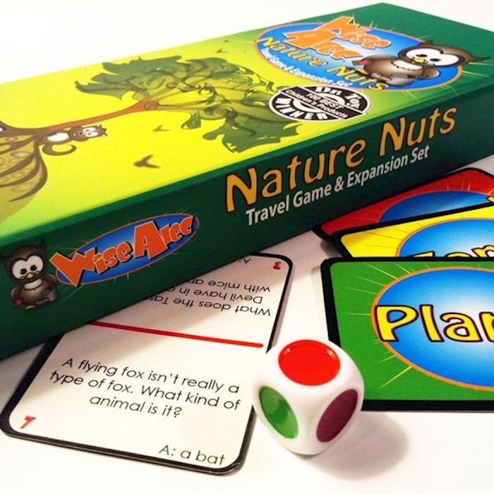 Griddly Games Wise Alec Expansion & Travel Set: Nature Nuts (Ages 8+) | SHOPtheWORD