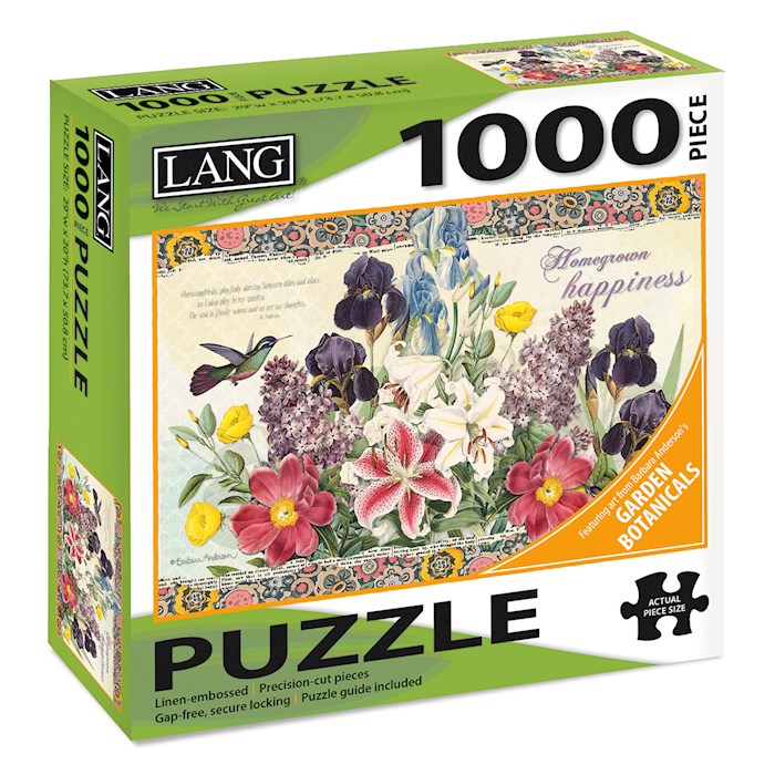 Jigsaw Puzzle-Garden Botanicals (1000 Pieces) | SHOPtheWORD