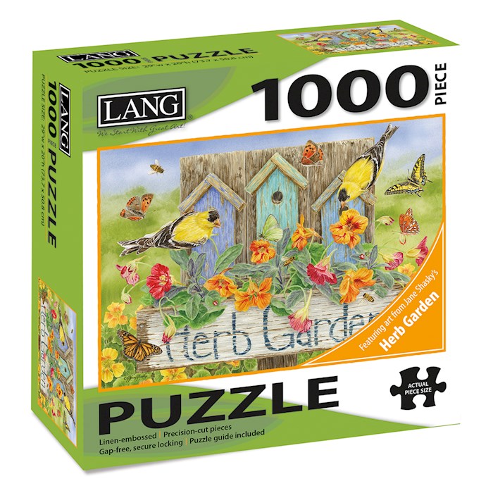 Jigsaw Puzzle-Herb Garden (1000 Pieces) | SHOPtheWORD