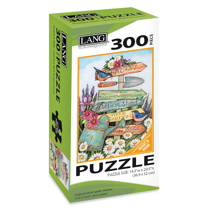 Jigsaw Puzzle-Garden Sign (300 Pieces) | SHOPtheWORD